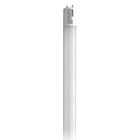 SATCO 14W T8 LED 4 ft. 30K G13 Base 50K Hours 1700L Type B BBP 1 or 2 Ended S39913